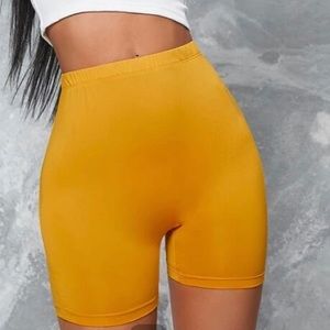 High Rise Biker Shorts